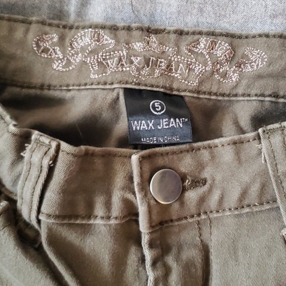 Army green jeans - Picture 3 of 4